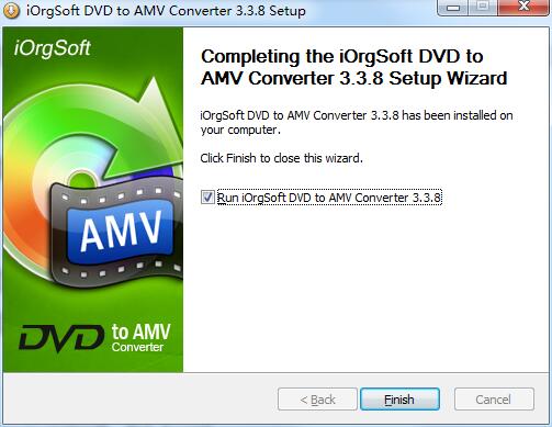 iOrgSoft DVD to AMV Converter截图